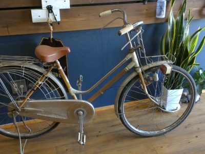 ４０年以上前の自転車をリメイクしました。
