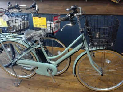 ブリヂストン　電動アシストNEWモデル🚲